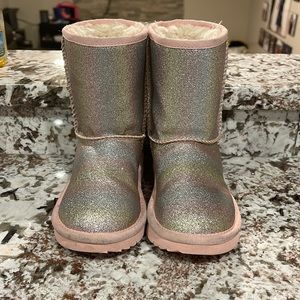 Toddler Classic Metallic Rainbow Uggs
